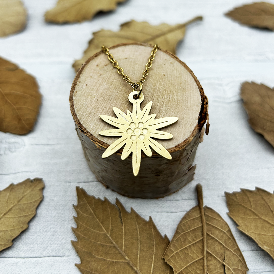 Alpine Edelweiss Necklace