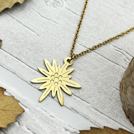 Alpine Edelweiss Necklace