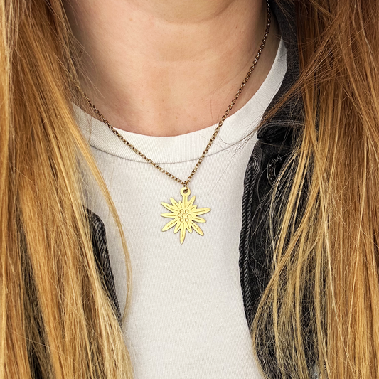 Alpine Edelweiss Necklace