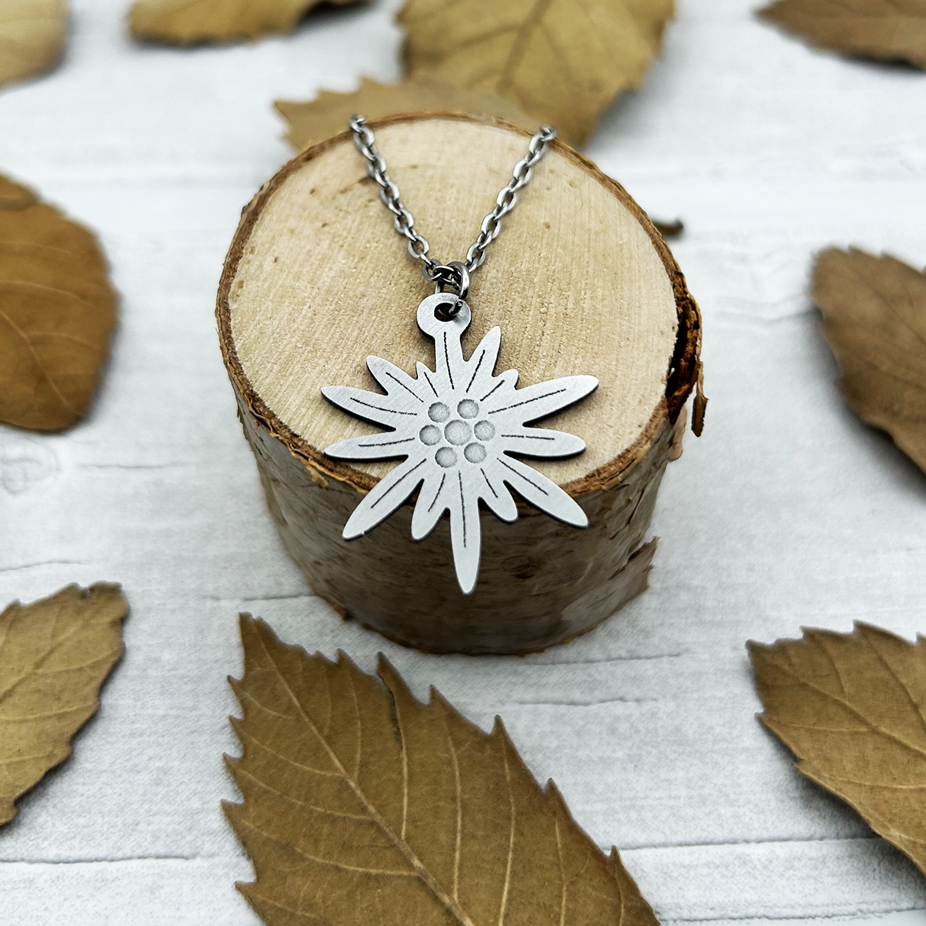 Alpine Edelweiss Necklace