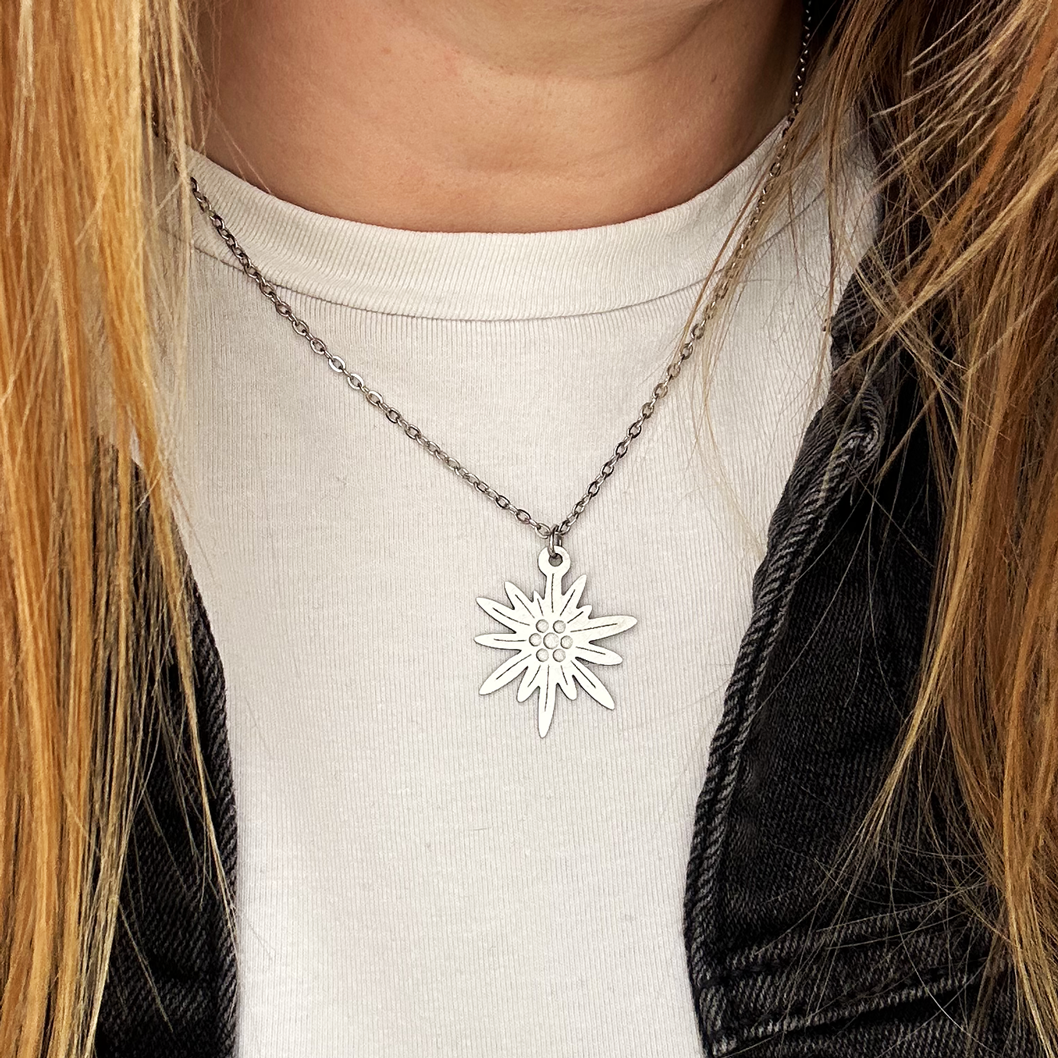 Alpine Edelweiss Necklace