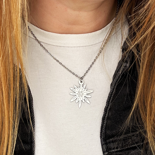 Alpine Edelweiss Necklace