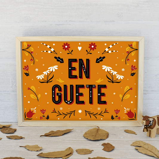 Swiss En Guete Art Print