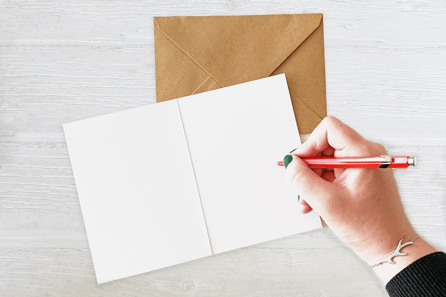 Swiss Folk Art Star Greeting Card