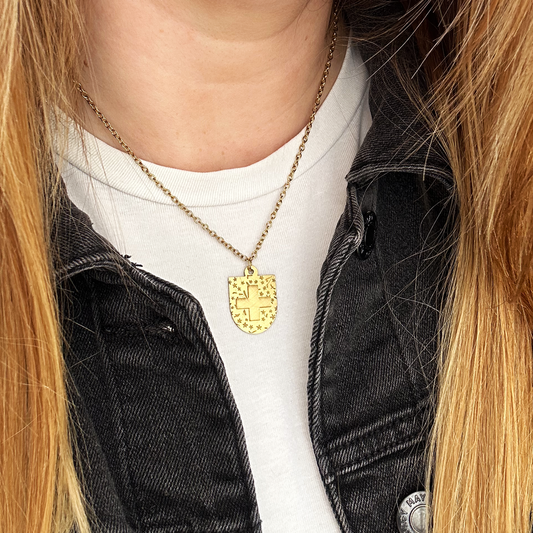 Switzerland Shield Necklace