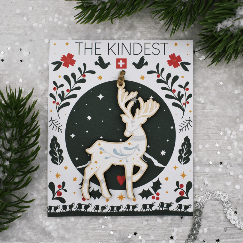 Winter Deer Christmas Decoration
