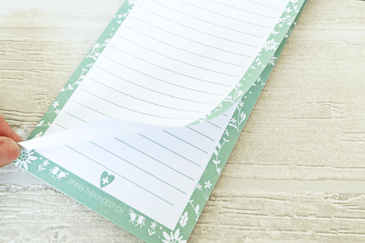 Swiss Folk Art Notepad