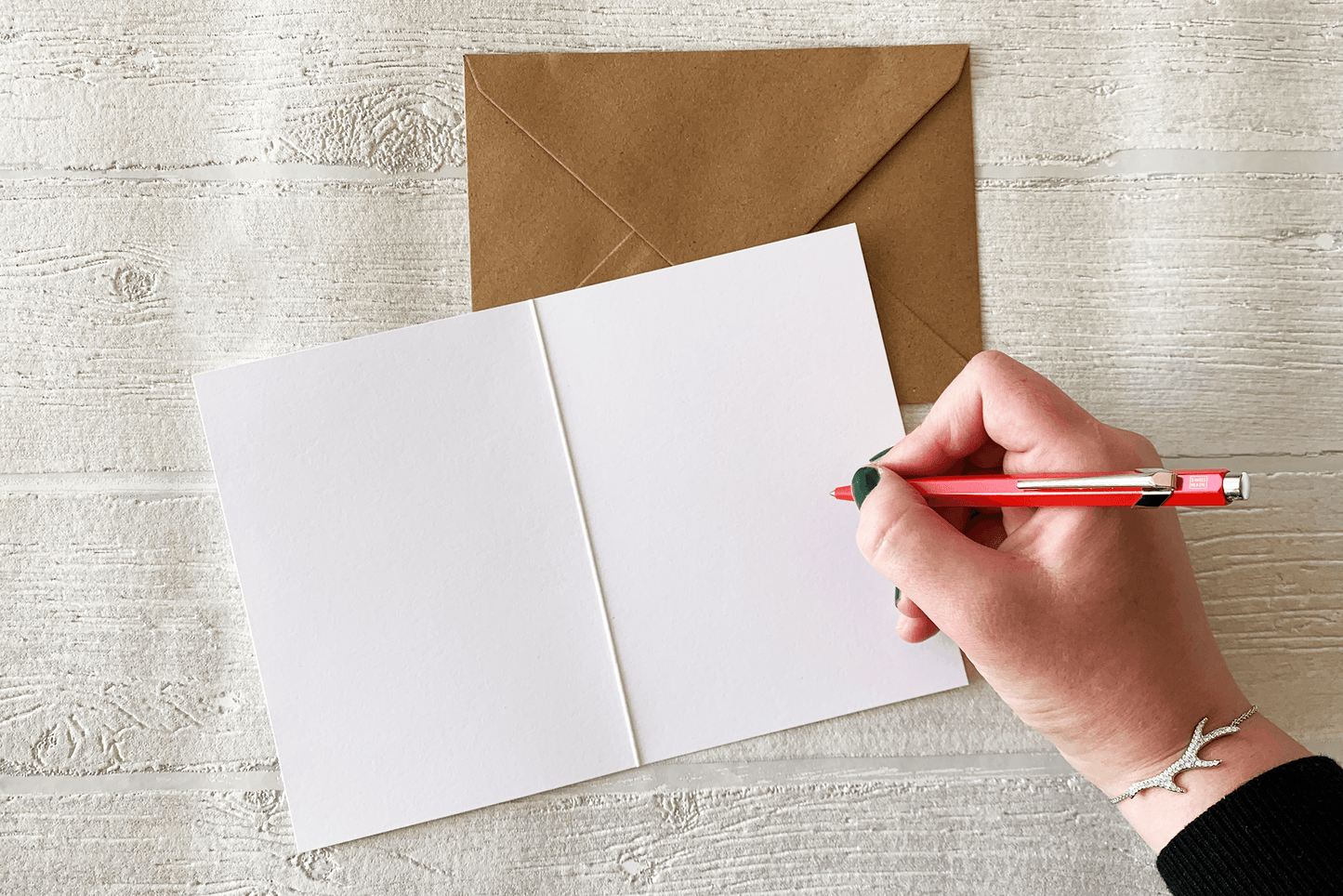 Swiss Cow Christmas Card