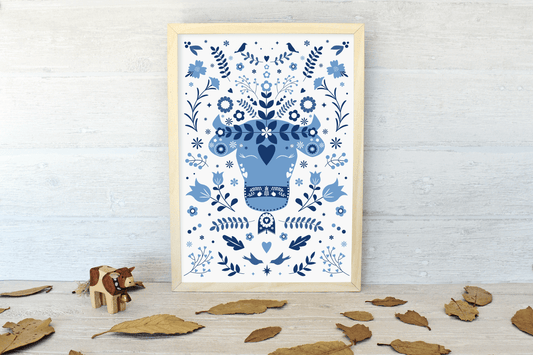La Désalpe Art Print