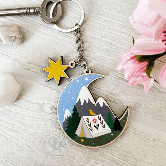 Camping Keyring