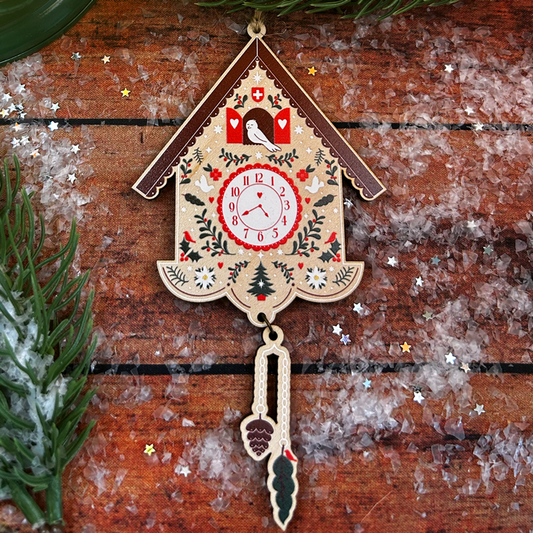 Cuckoo Clock Wooden Decoration