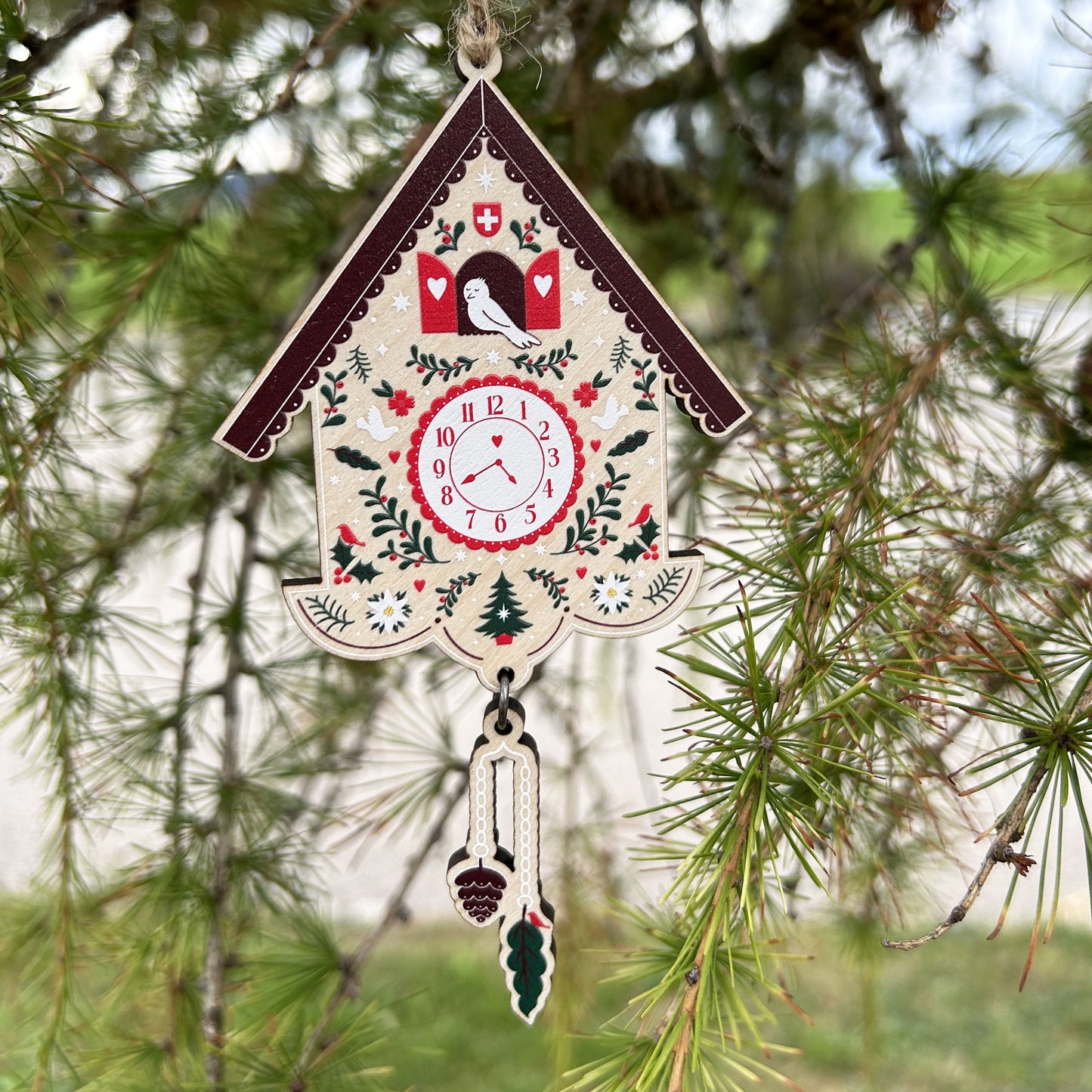 "Cuckoo Clock" Weihnachtsbaumschmuck