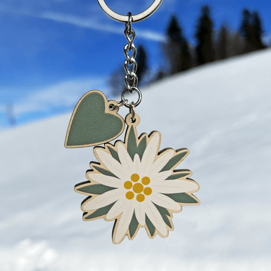 Edelweiss Schlüsselanhänger