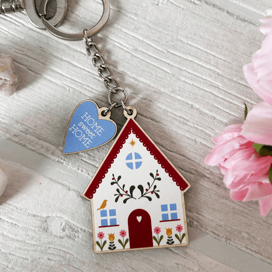 Home Sweet Home Keyring