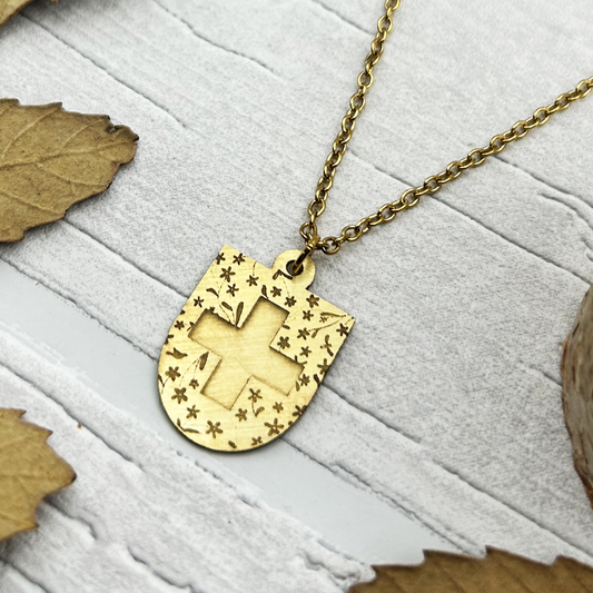 Switzerland Shield Necklace