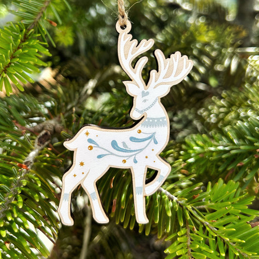 "Winter Deer" décoration de Noël
