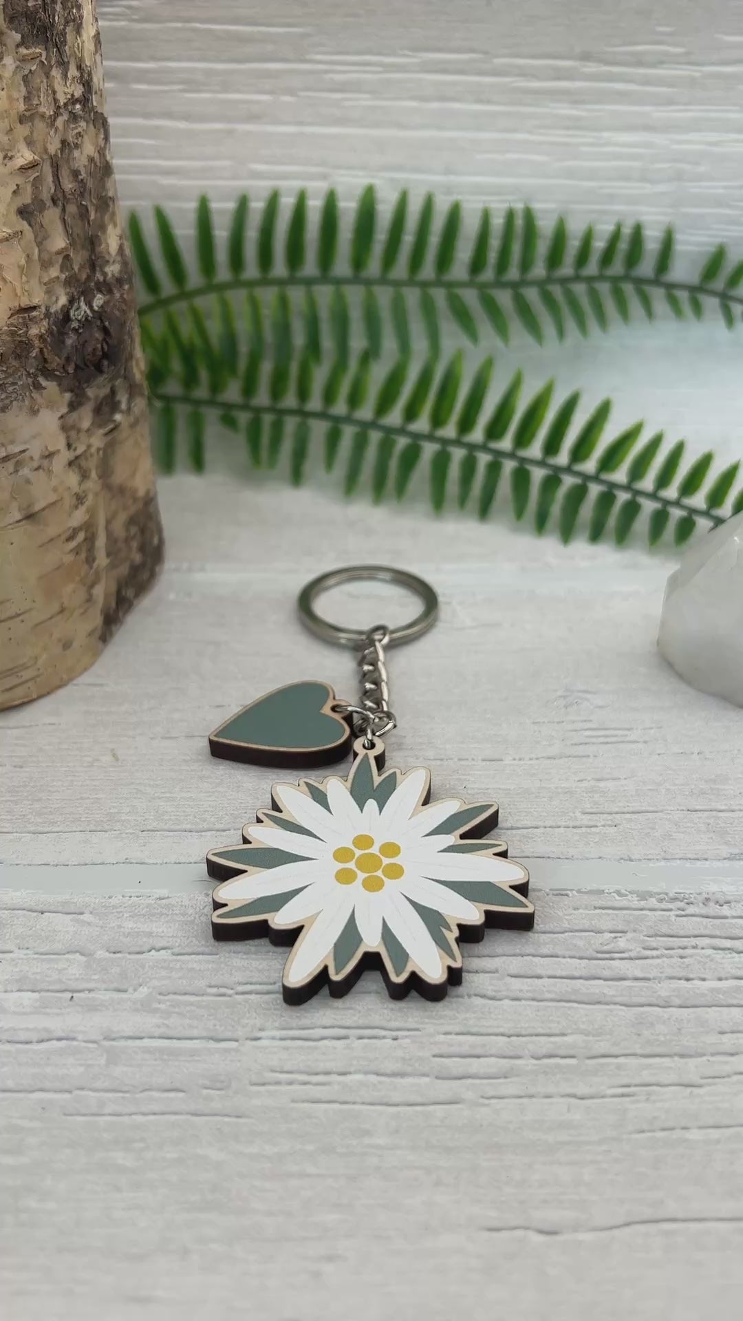 Swiss Edelweiss Keyring