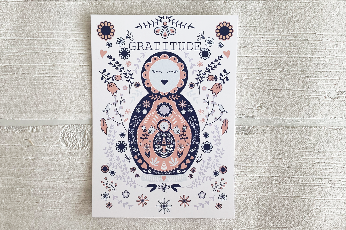 "Gratitude" Mantra Card