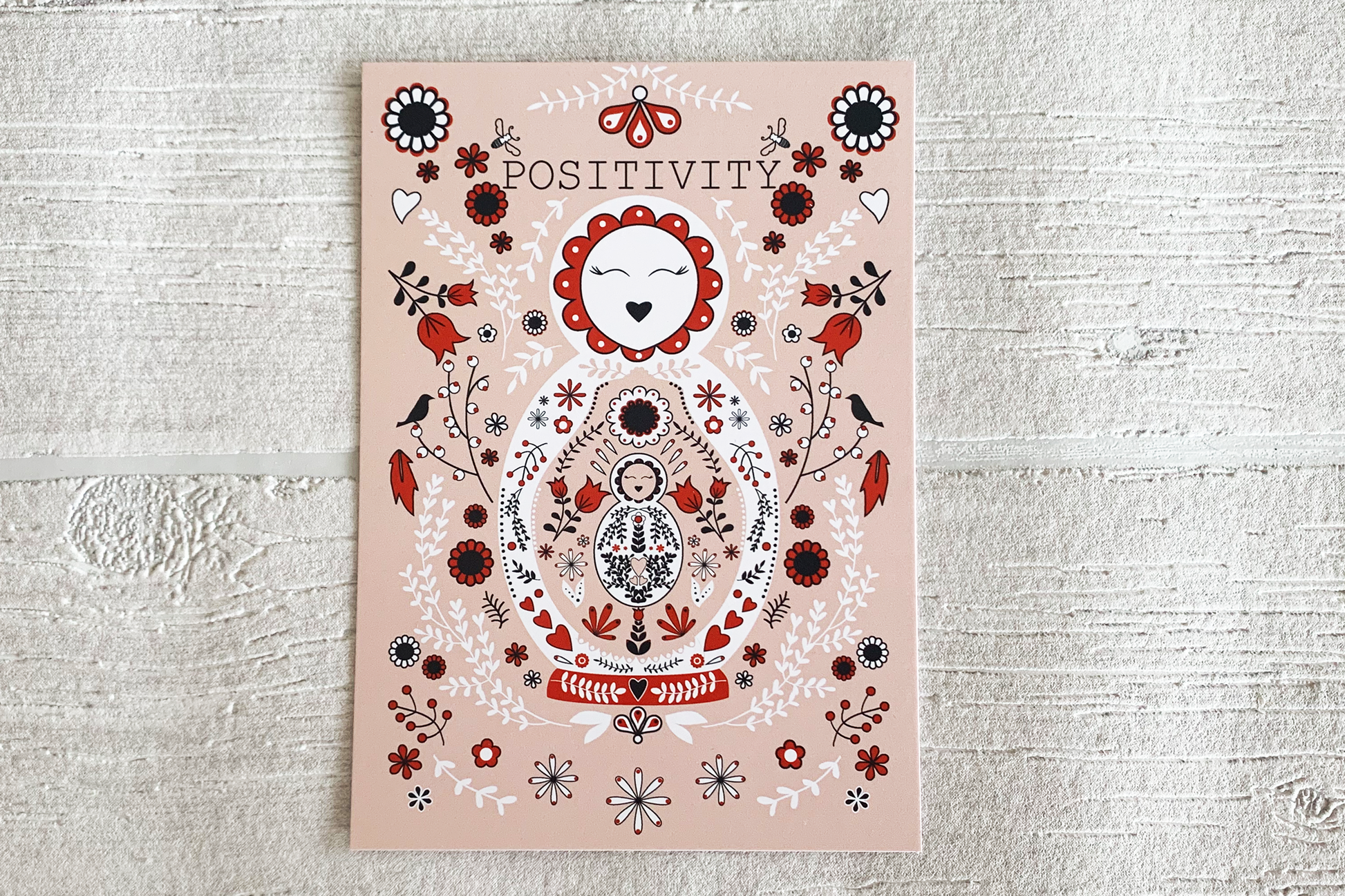 "Positivity" Mantra Card